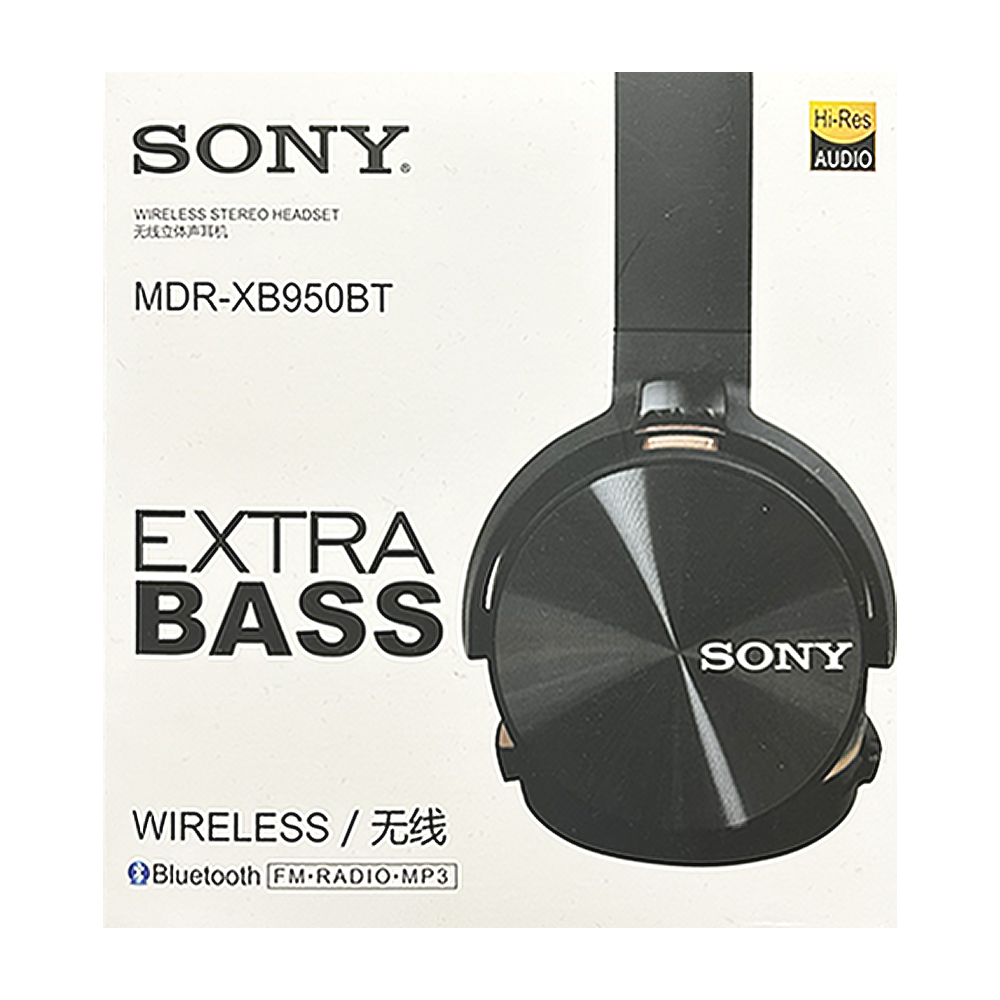 Diadema Sony Extra Bass Mdr X Bt Redwin