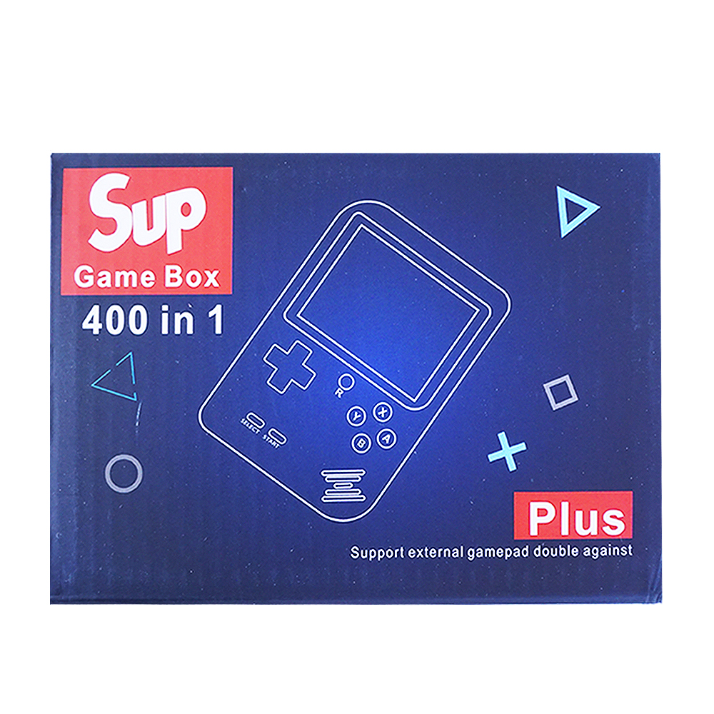 cortina Tubería microondas Mini Consola Sup Game Box 400 Juegos Portátil – Redwin